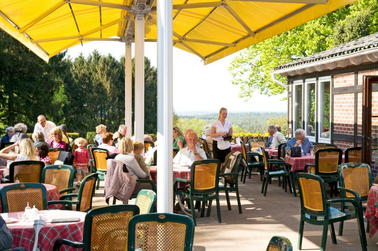 Cafe Und Pension Hoepen Idyll Schneverdingen Eksteriør billede